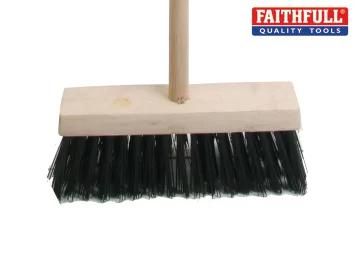 Broom PVC 325mm (13in) Head complete with Handle