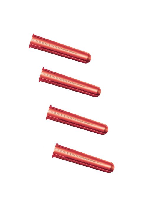 Red Plastic Expansion Wall Plugs