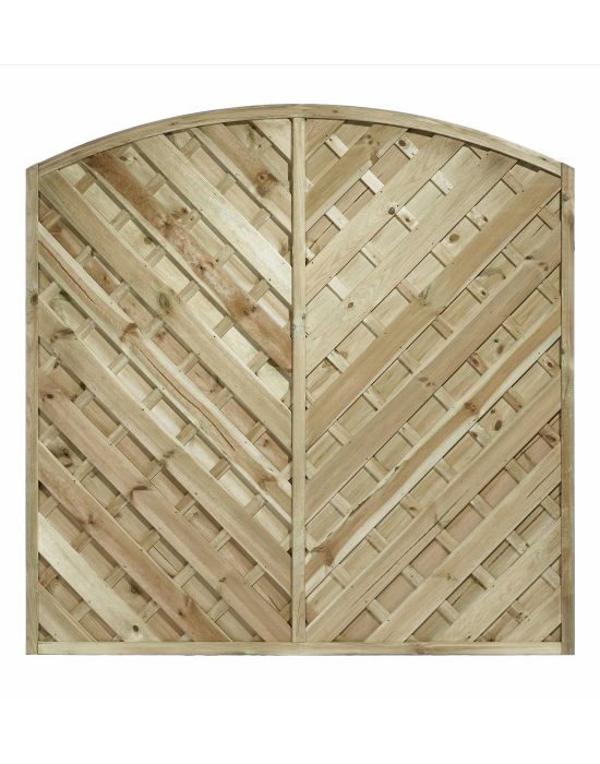 KDM Fence V Panel - Arched