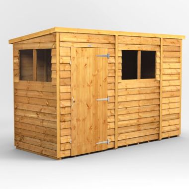 10x4 Overlap Pent EZI Shed