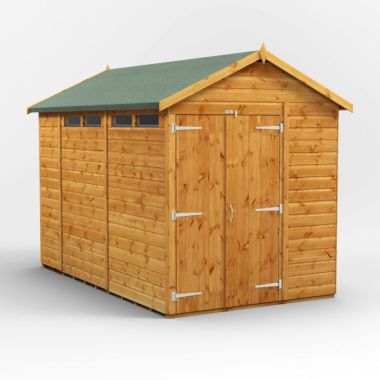 10x6 Apex Security Double Door EZI Shed