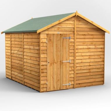 10x8 Overlap Windowless Apex EZI Shed