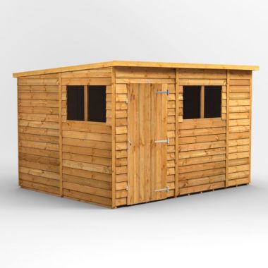 10x8 Overlap Pent EZI Shed