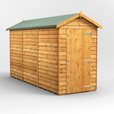 12x4 Overlap Windowless Apex EZI Shed