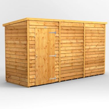 12x4 Overlap Windowless Pent EZI Shed