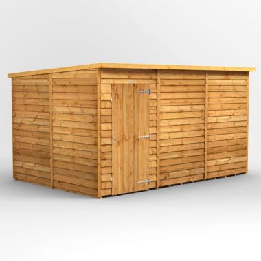 12x8 Overlap Windowless Pent EZI Shed
