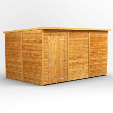 12x8 Windowless Pent EZI Shed
