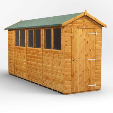14x4 Apex EZI Shed
