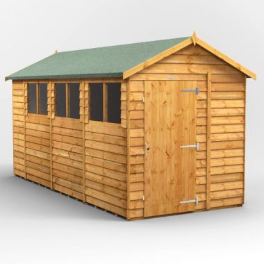 14x6 Overlap Apex EZI Shed