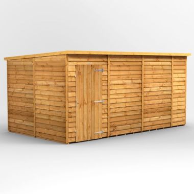 14x8 Overlap Windowless Pent EZI Shed