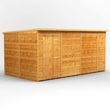 14x8 Windowless Pent EZI Shed