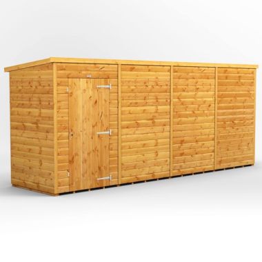 16x4 Windowless Pent EZI Shed