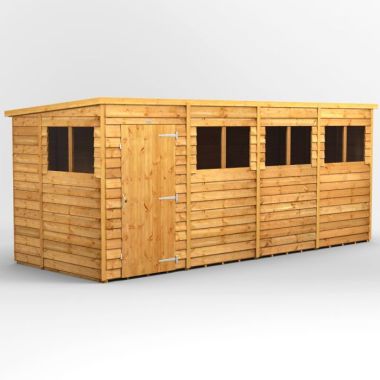 16x6 Overlap Pent EZI Shed