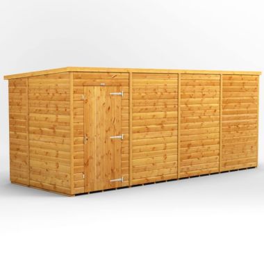 16x6 Windowless Pent EZI Shed
