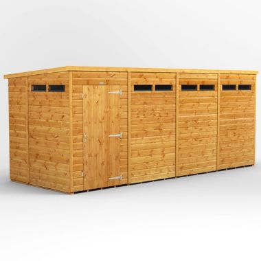 16x6 Pent Security EZI Shed
