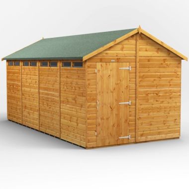 16x8 Apex Security EZI Shed