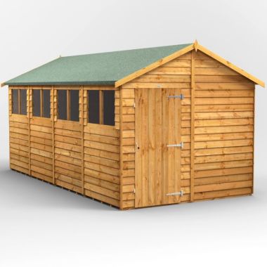 16x8 Overlap Apex EZI Shed