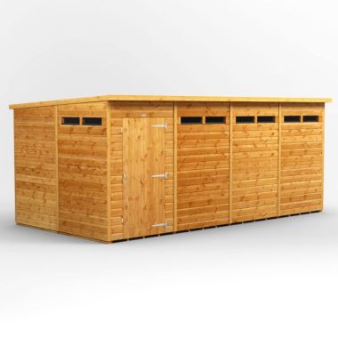 16x8 Pent Security EZI Shed