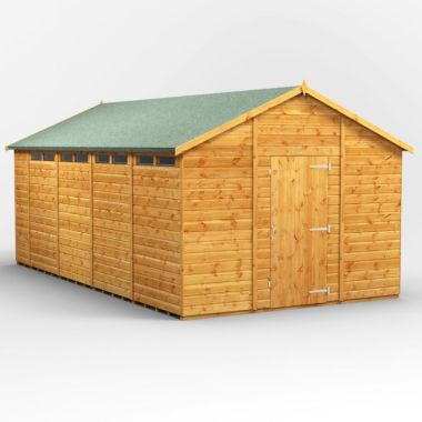 18x10 Apex Security EZI Shed
