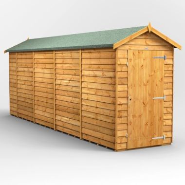 18x4 Overlap Windowless Apex EZI Shed