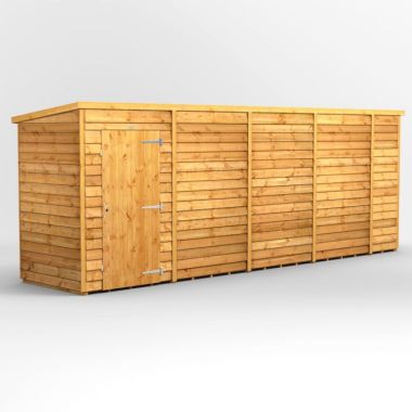 18x4 Overlap Windowless Pent EZI Shed