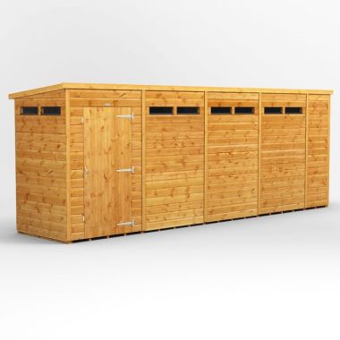 18x4 Pent Security EZI Shed