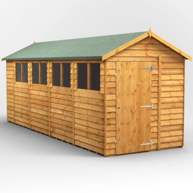 18x6 Overlap Apex EZI Shed