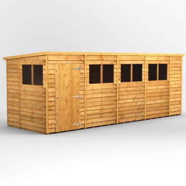 18x6 Overlap Pent EZI Shed