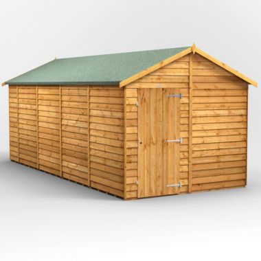 18x8 Overlap Windowless Apex EZI Shed