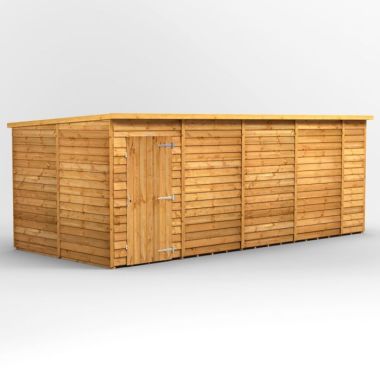18x8 Overlap Windowless Pent EZI Shed