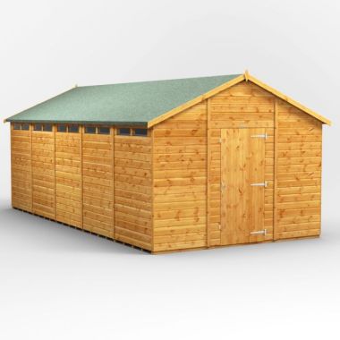 20x10 Apex Security EZI Shed