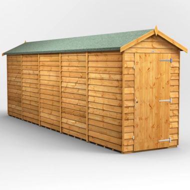 20x4 Overlap Windowless Apex EZI Shed