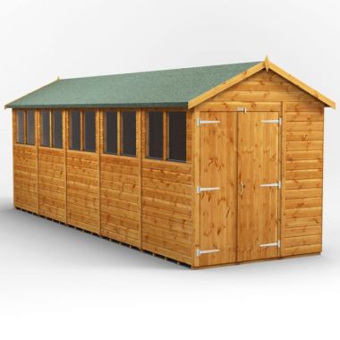 20x6 Apex Double Door EZI Shed