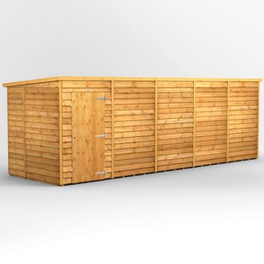 20x6 Overlap Windowless Pent EZI Shed