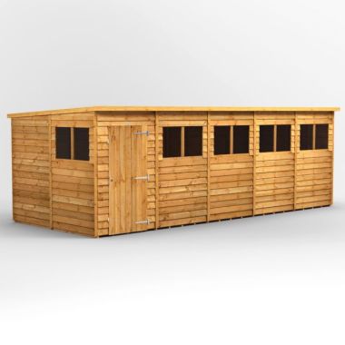 20x8 Overlap Pent EZI Shed