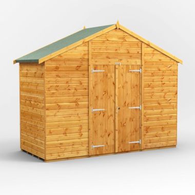 4x10 Windowless Apex Double Door EZI Shed