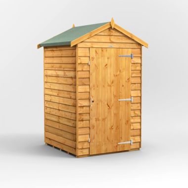 4x4 Overlap Windowless Apex EZI Shed