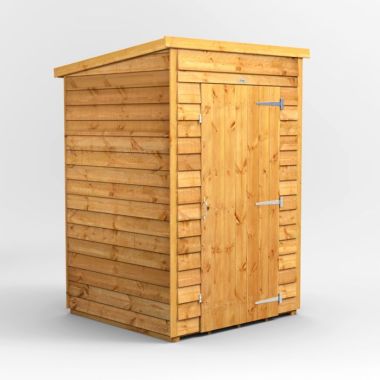 4x4 Overlap Windowless Pent EZI Shed