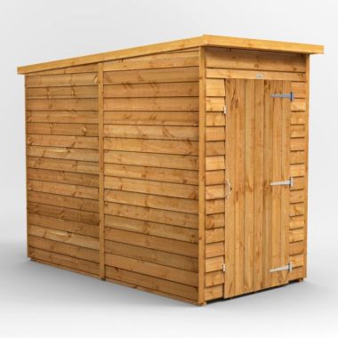 4x8 Overlap Windowless Pent EZI Shed