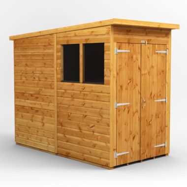4x8 Pent Double Door EZI Shed
