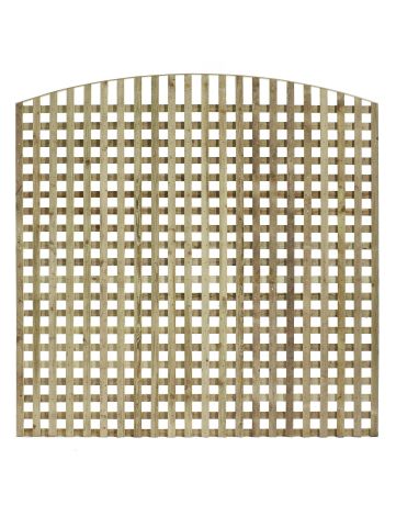 Arched Top Trellis Panel 50mm Gaps