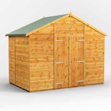 6x10 Windowless Apex Double Door EZI Shed