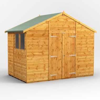 6x10 Apex Double Door EZI Shed