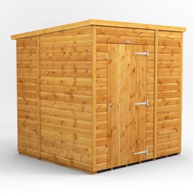 6x6 Windowless Pent EZI Shed