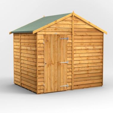 6x8 Overlap Windowless Apex EZI Shed