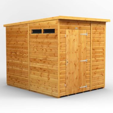 6x8 Pent Security EZI Shed