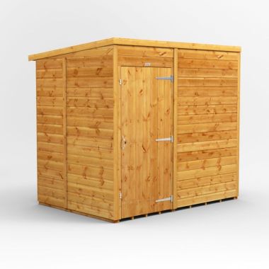 7x5 Windowless Pent EZI Shed