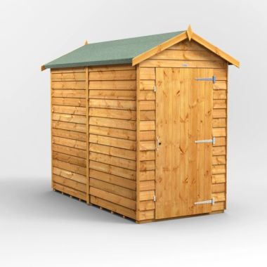 8x4 Overlap Windowless Apex EZI Shed