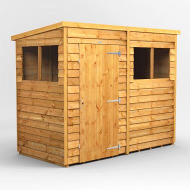 8x4 Overlap Pent EZI Shed
