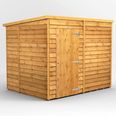 8x6 Overlap Windowless Pent EZI Shed